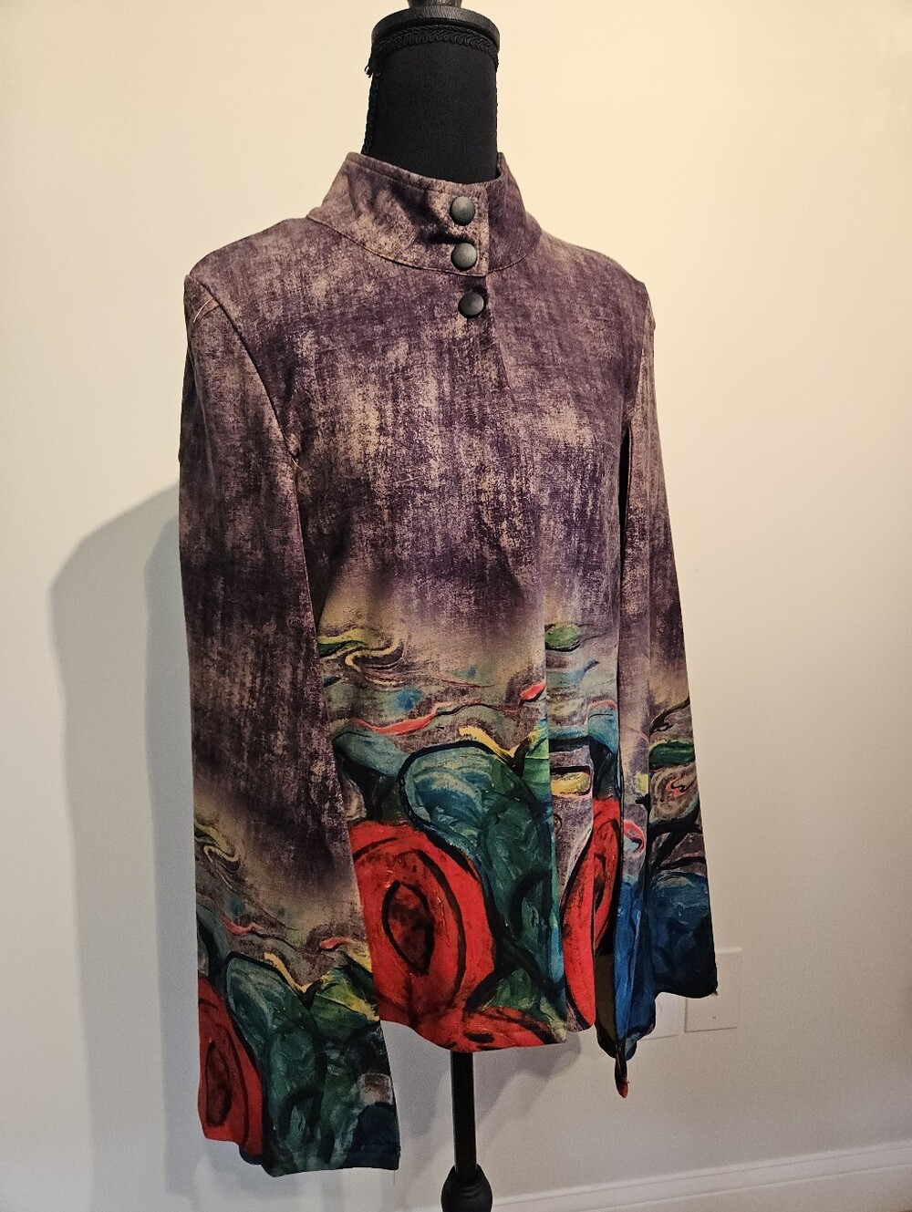 Women’s Multicolor Floral Artist Cape